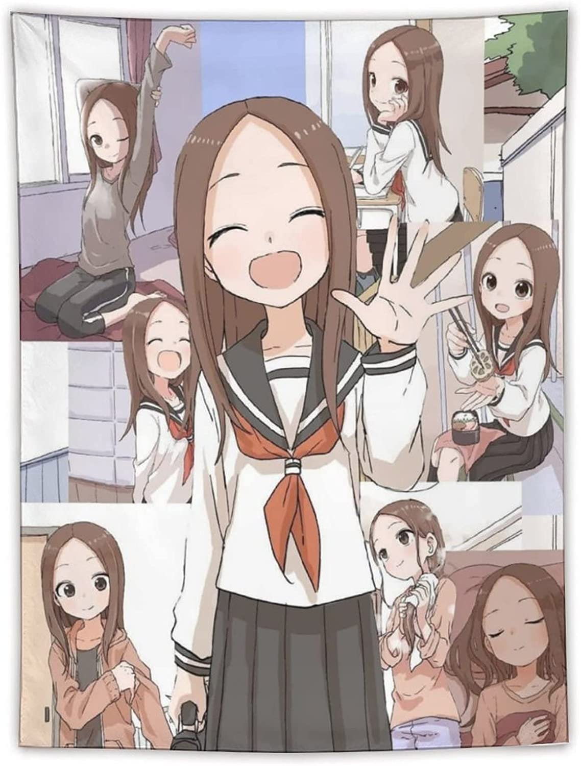 Amazon.co.jp: からかい上手の高木さん タペストリー おしゃれ 壁掛け